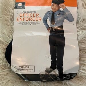 Officer Enforcer Boy Costume